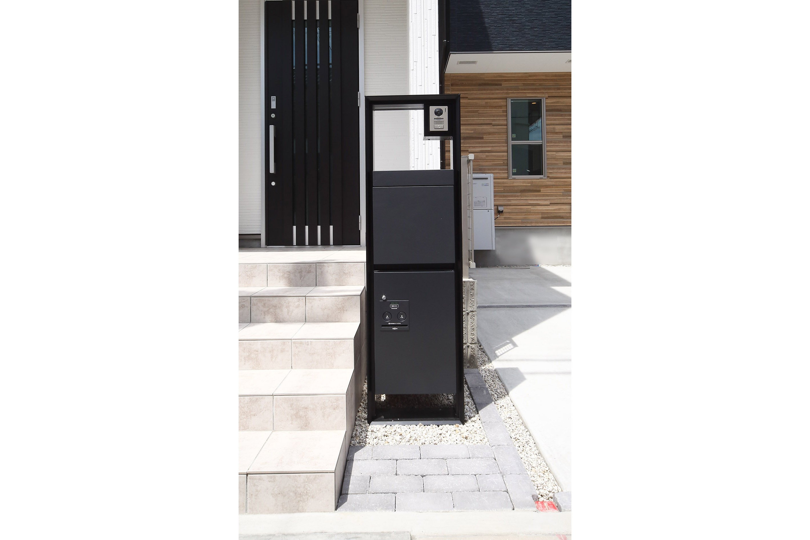 宅配ボックス付き郵便ポスト