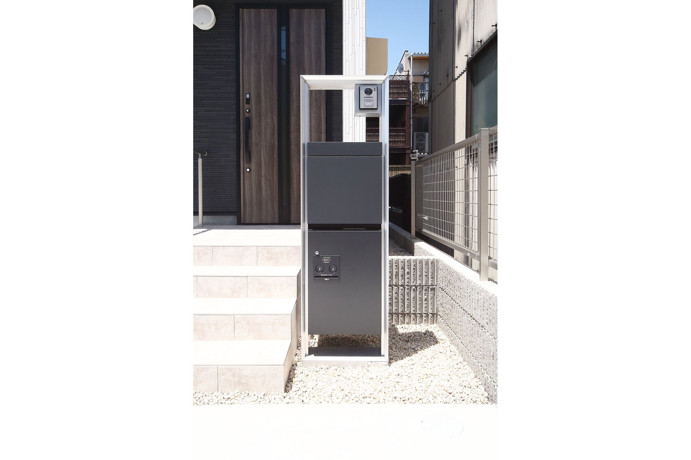 宅配ボックス付き郵便ポスト