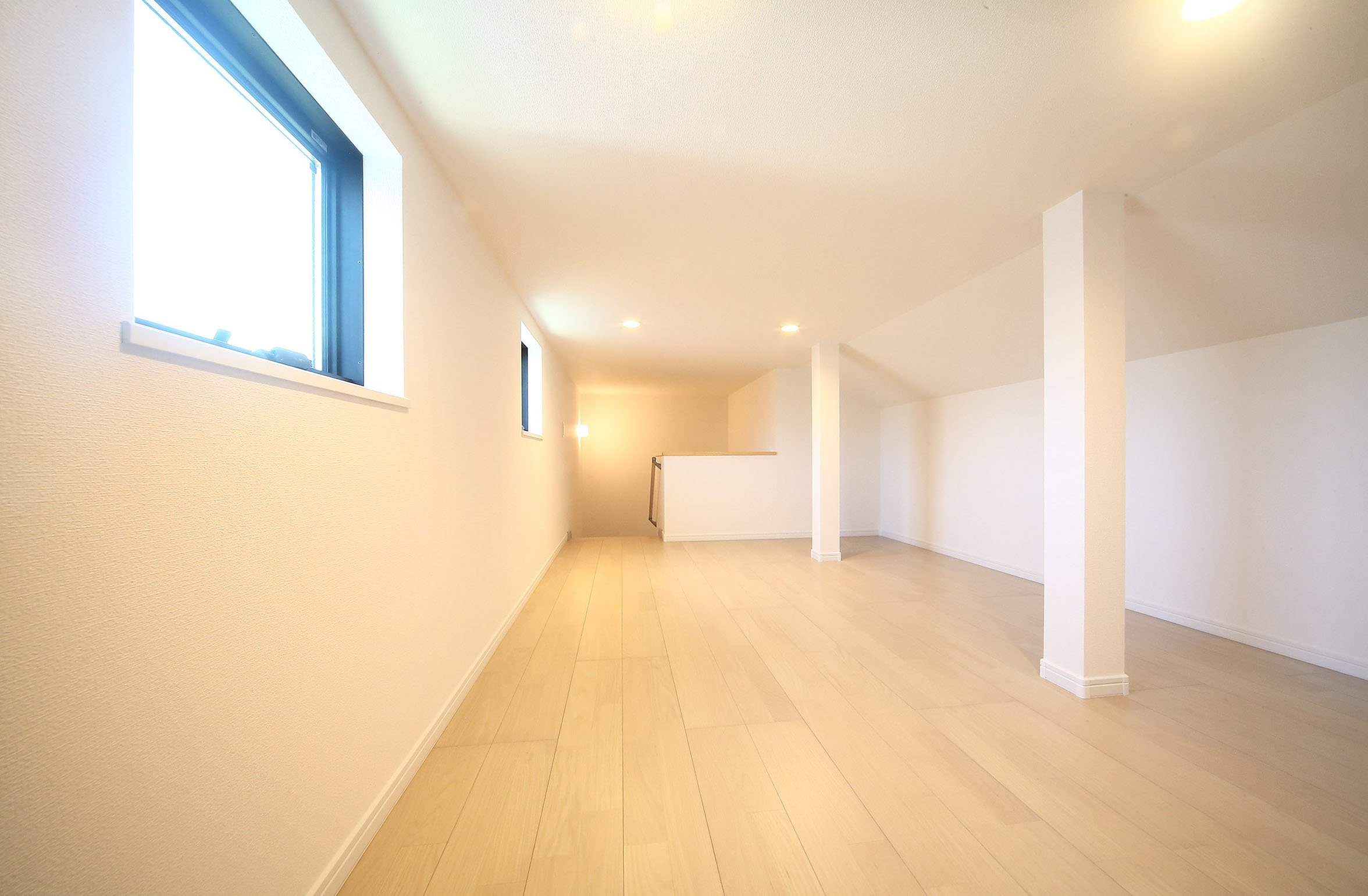 7.5帖の大型ロフト